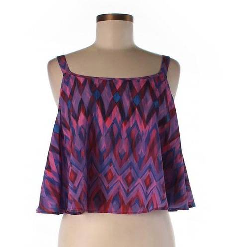 Lovers + Friends Flowy Patterned Top NWOT