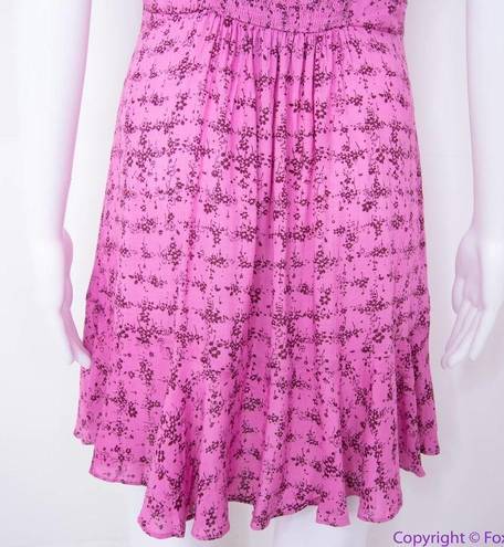 Free People NEW Intimately  Caught Up Printed Slip Dress, Pink, XL