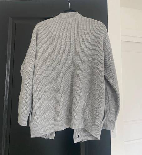 Cardigan Sweater Gray