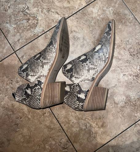 Dolce Vitaa Dolce Vita Snakeskin Booties 