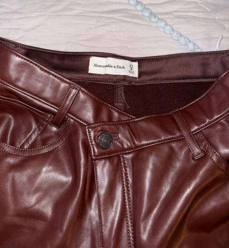 Abercrombie & Fitch leather pants 