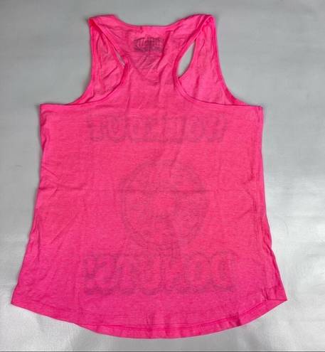 Chin Up Apparel  Womens Athletic Sporty Racerback Graphic Tank