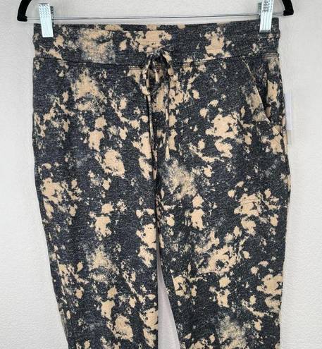 Nordstrom BP Black/Tan Tie Dye Joggers Size Small NWT Athleisure Streetwear