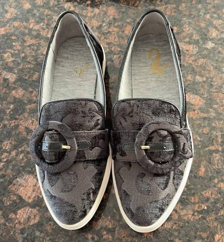 Nine West  Black Tone on Tone Shireene Slip on Sneakers Size 5.5 M New