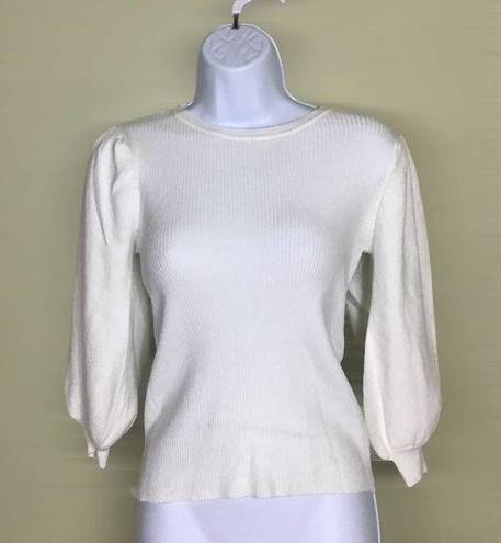 RD Style   Women Cream knit top Sz. M