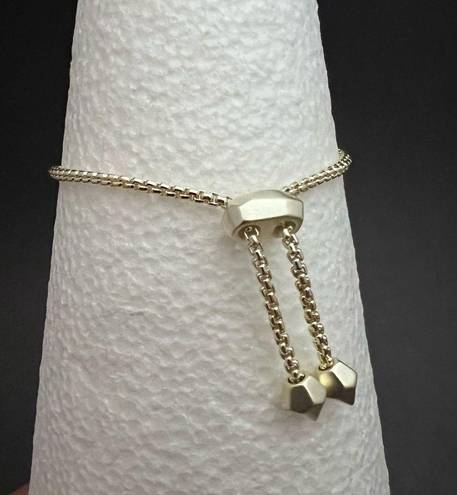 Kendra Scott  Stan Bracelet White Silver Slide Sparkly Statement Gift Wedding