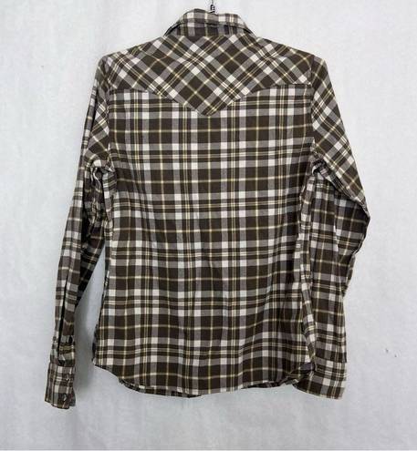 Kimes Ranch  plaid flannel small shirt small