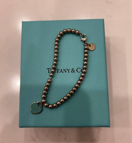 Tiffany & Co. Tiffany Blue® Heart Tag Bead Bracelet