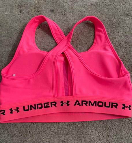 Under Armour Pink Sports Bra