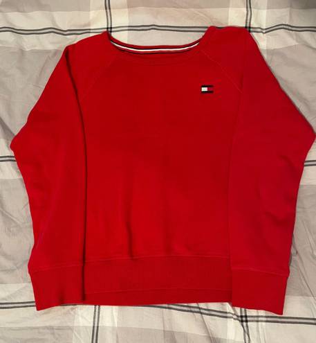 Tommy Hilfiger Red Sweatshirt
