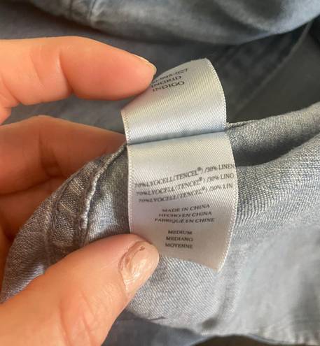 Rails Women’s Size Medium Denim Shirt Long Sleeve Button Down