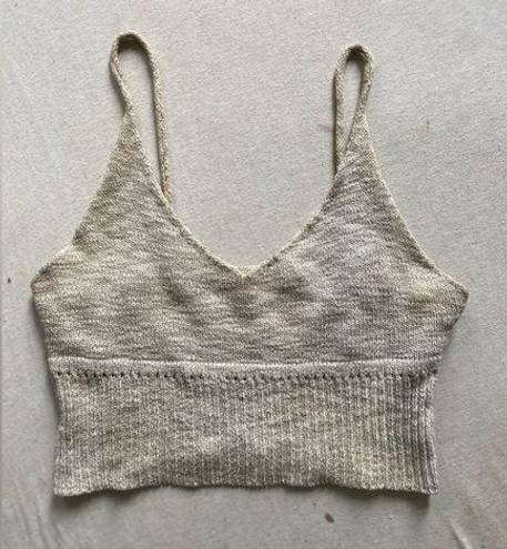 Debut Knit Crop Top