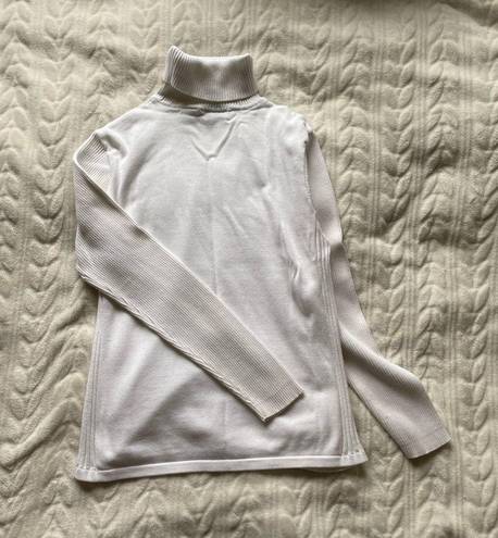 Ralph Lauren  White Turtleneck