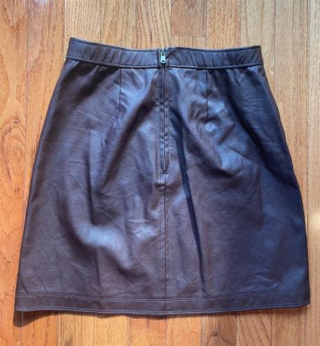 Abercrombie & Fitch Leather Skirt