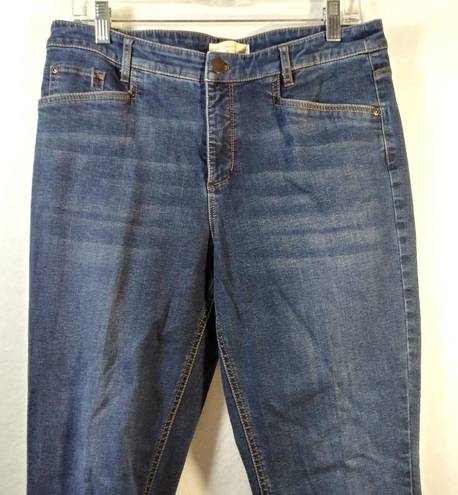 J.Jill  Smooth Fit Slim Ankle Blue Jeans Size 12