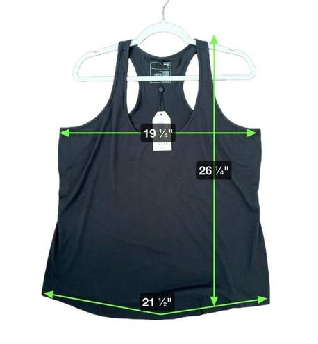 Universal Standard Game by  Activewear Tank Top Women's XS Black NWT Gym Yoga