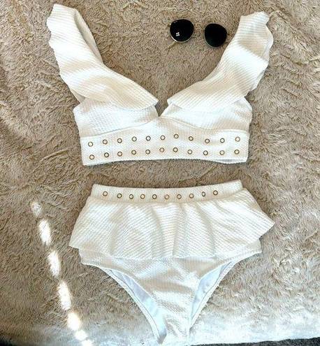 WHITE BIKINI SET Size M