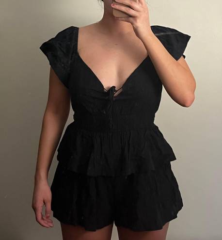 Princess Polly Black Romper