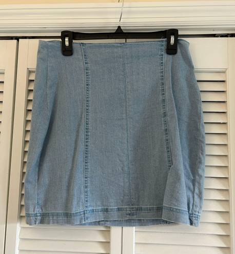 Denim Skirt Size M