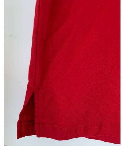 Rafaella  Comfort skort, red size small women's