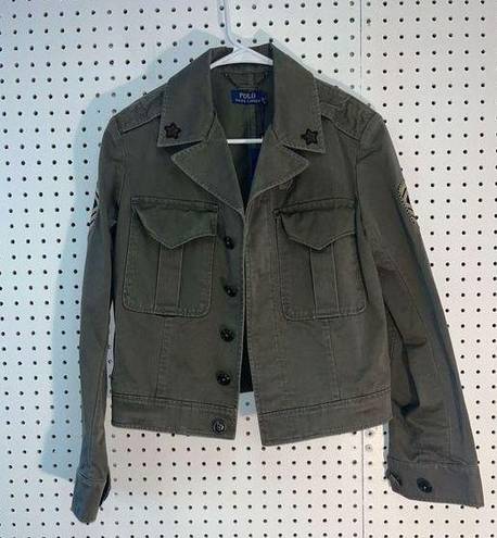 Polo  Ralph Lauren military denim jacket