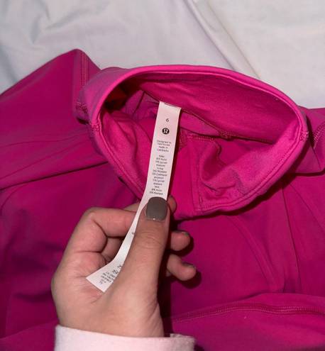 Lululemon Sonic Pink Cropped Define Jacket