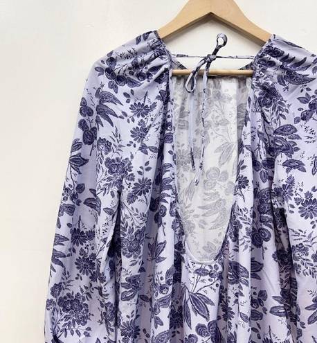 Hill House  The Simone Dress in Lilac Tonal Floral size Large NWT