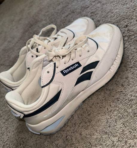 Reebok Blue And Cream Sneakers