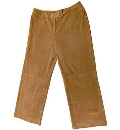 Norton Mcnaughton Vintage  Stretch Button Trousers, light brown, size 14