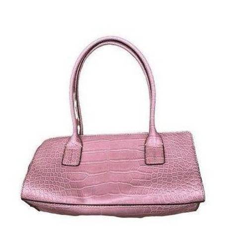 Tommy Hilfiger  Alligator Print Baguette Dust pink Handbag