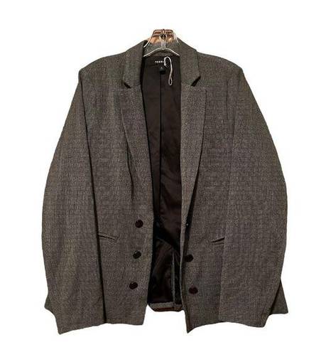  Gray Open Front Blazer Torrid Size 0 Women’s Size 12