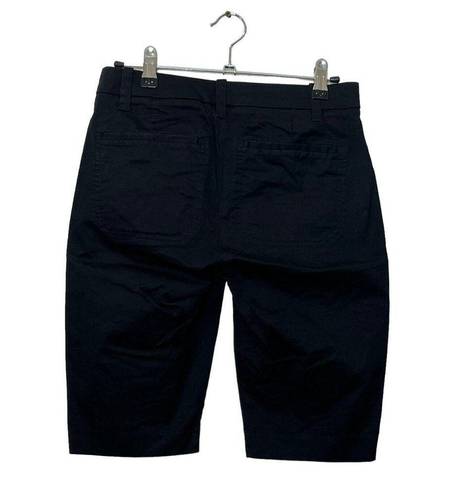 Vince  Coin Pocket Bermuda Shorts In Black Womens Size 00