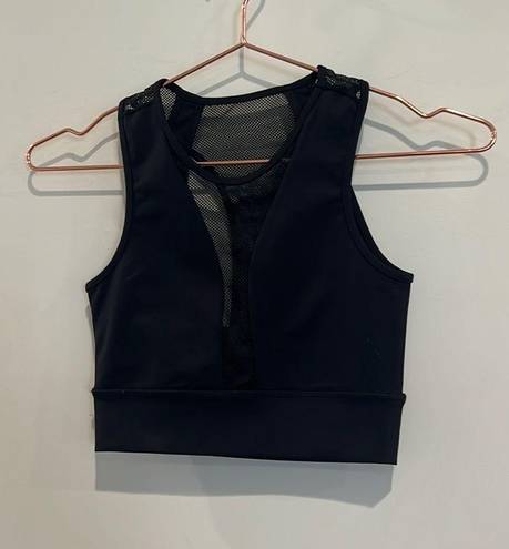 Soul Cycle black sports bra.  Size Extra Small