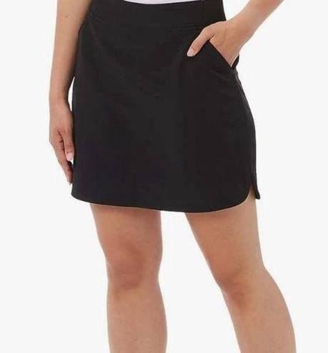 32 Degrees Heat 32 cool black active skort