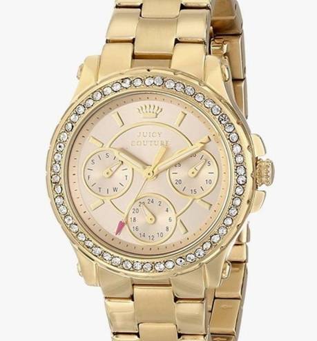 Juicy Couture Authentic  Gold-tone Stella Watch