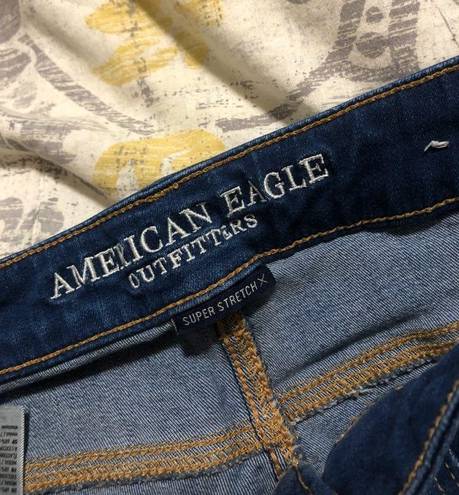 American Eagle Outfitters Super Stretch X Jeans Blue Size 4