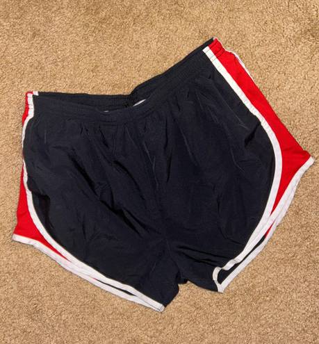 Sport-tek Black With Red Running Shorts