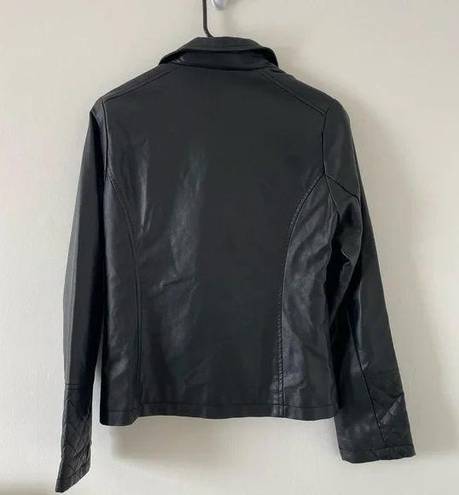 Art Class Faux Leather Jacket