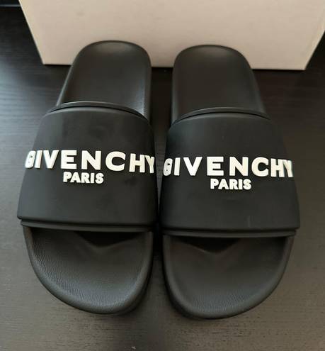 Givenchy Black Platform Sandals