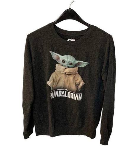 Star Wars  • The Mandalorian Grey Cozy Crew Neck Sweatshirt