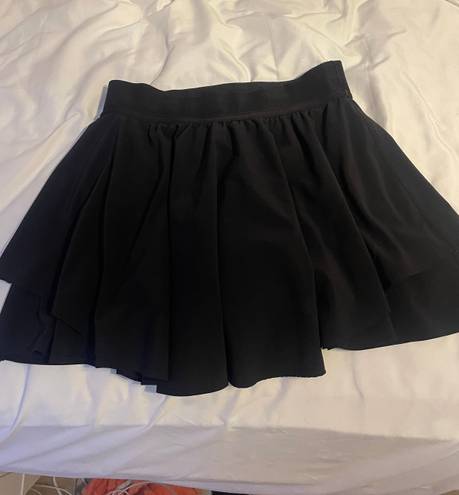 Lululemon Black Tennis Skirt