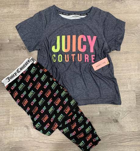 Juicy Couture NWT  2 Pice Pajama Set Loungewear Sleepwear