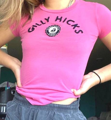 Gilly Hicks Pink  Tee