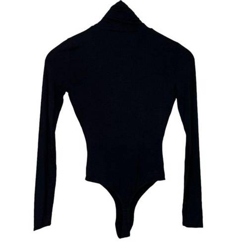 Hill House  The Luna Bodysuit in Black Jersey NWT Size XS