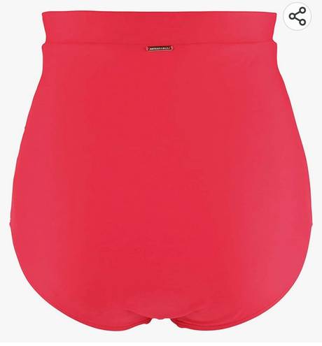 Relleciga Women's High Waisted Bikini Bottom Tummy Control Ruched Swimsuit Bottom Tankini Briefs