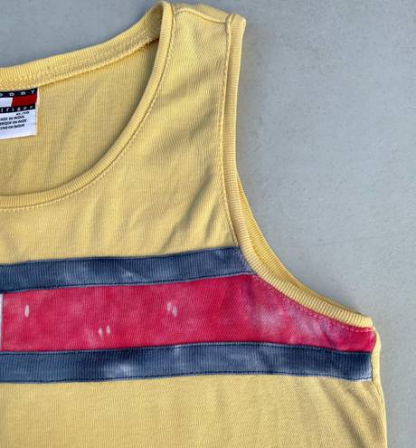 Tommy Hilfiger Vintage  Yellow Tank Top