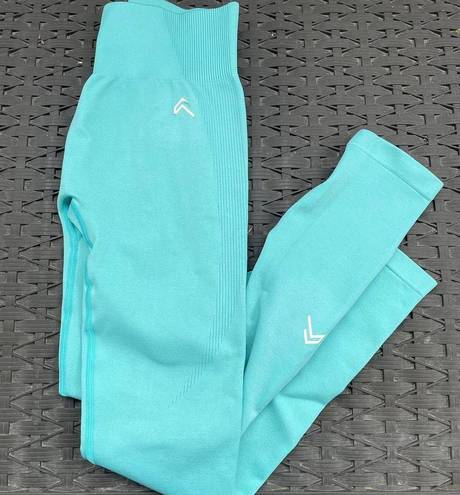 Oner Active  Lagoon Marl Aqua Classic Seamless Leggings