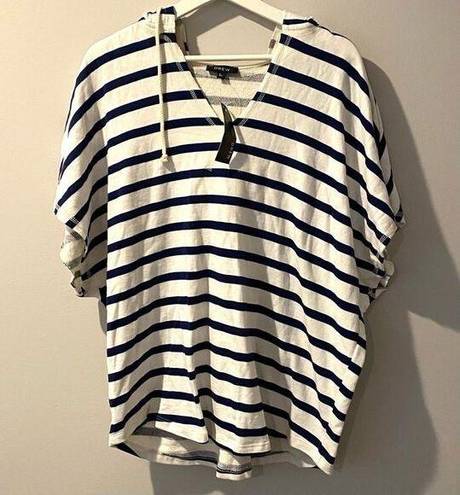 Drew  Marine Striped hooded large NWT