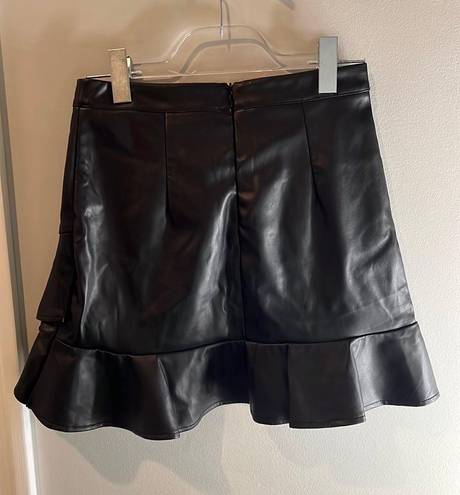 Forever 21 Leather Mini Skirt