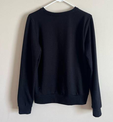 Zyia  Black Crewneck Pullover Sweatshirt- Women’s size M